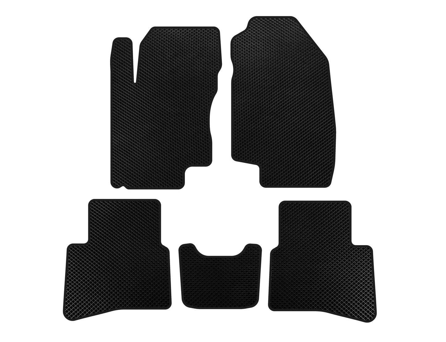 EVA Floor Mats (Black) for JAC S3 2014- - image 1