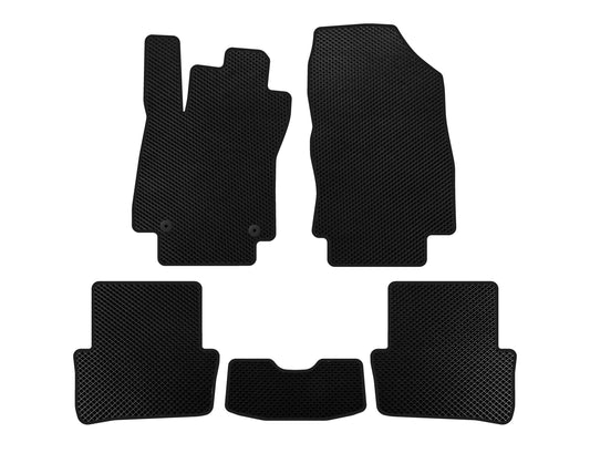 EVA Floor Mats (2012-2016, HB, 5-Door, Black) for Renault Clio IV 2012-2019 - image 1