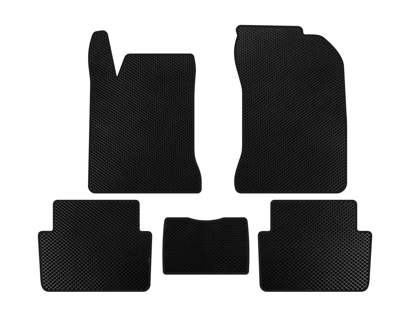 EVA Floor Mats (SW, Black) for Renault Laguna 2001-2007 - image 1