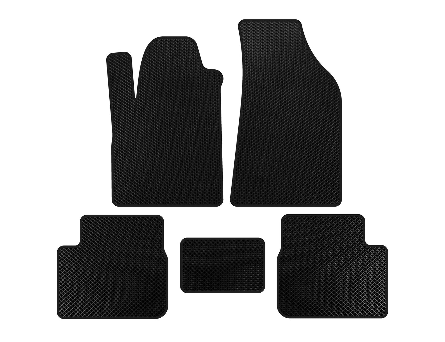 EVA Floor Mats (Black) for Fiat Bravo 2008-2016 - image 1