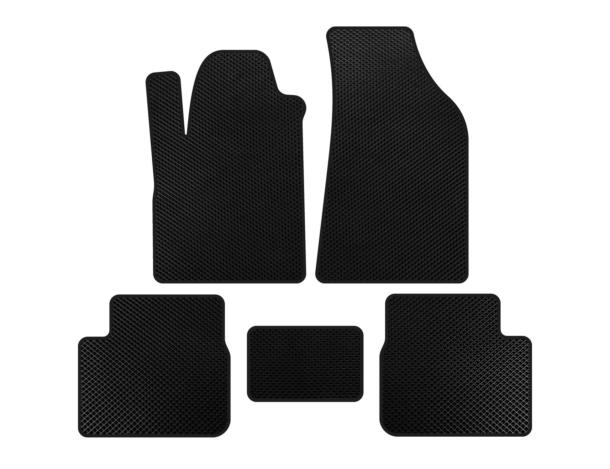 EVA Floor Mats (Black) for Fiat Bravo 2008-2016 - image 1