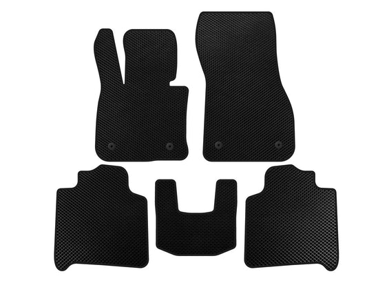 EVA floor mats (For F46, 2 rows, Black) for BMW 2 series Active Tourer F45/46 2014-2021 - image 1