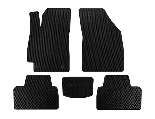 EVA Floor Mats (SD, Black) for Daewoo Nubira 1997-1999 - image 1