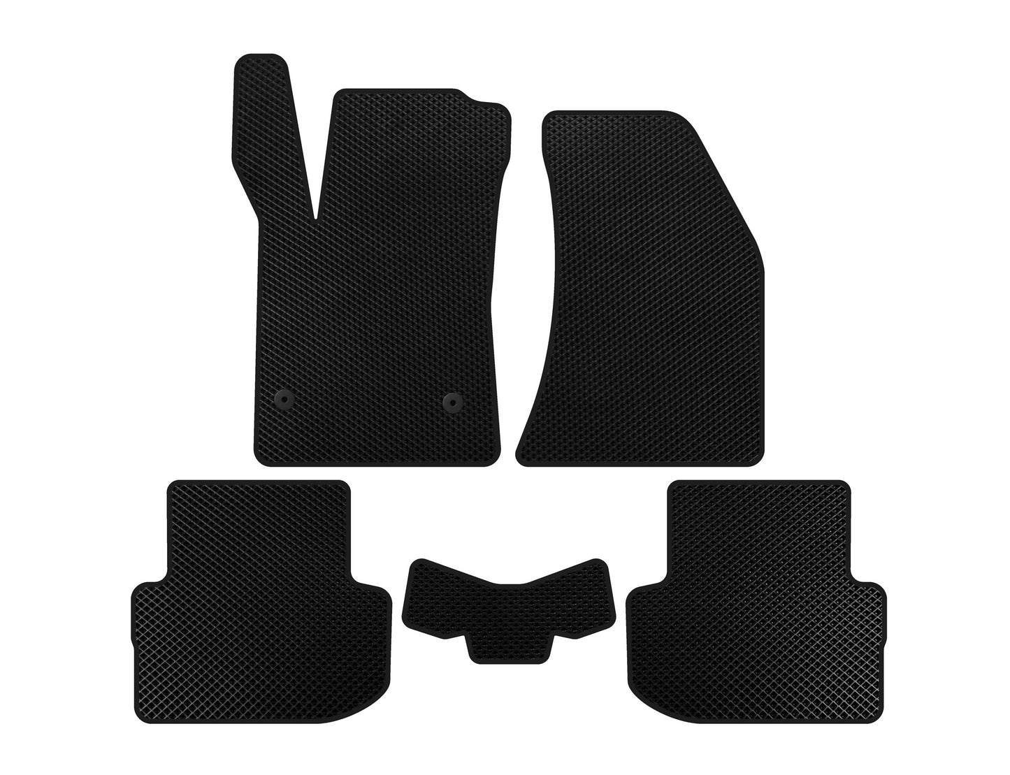 EVA Floor Mats (Black) for FAW B30 2015-2020 - image 1