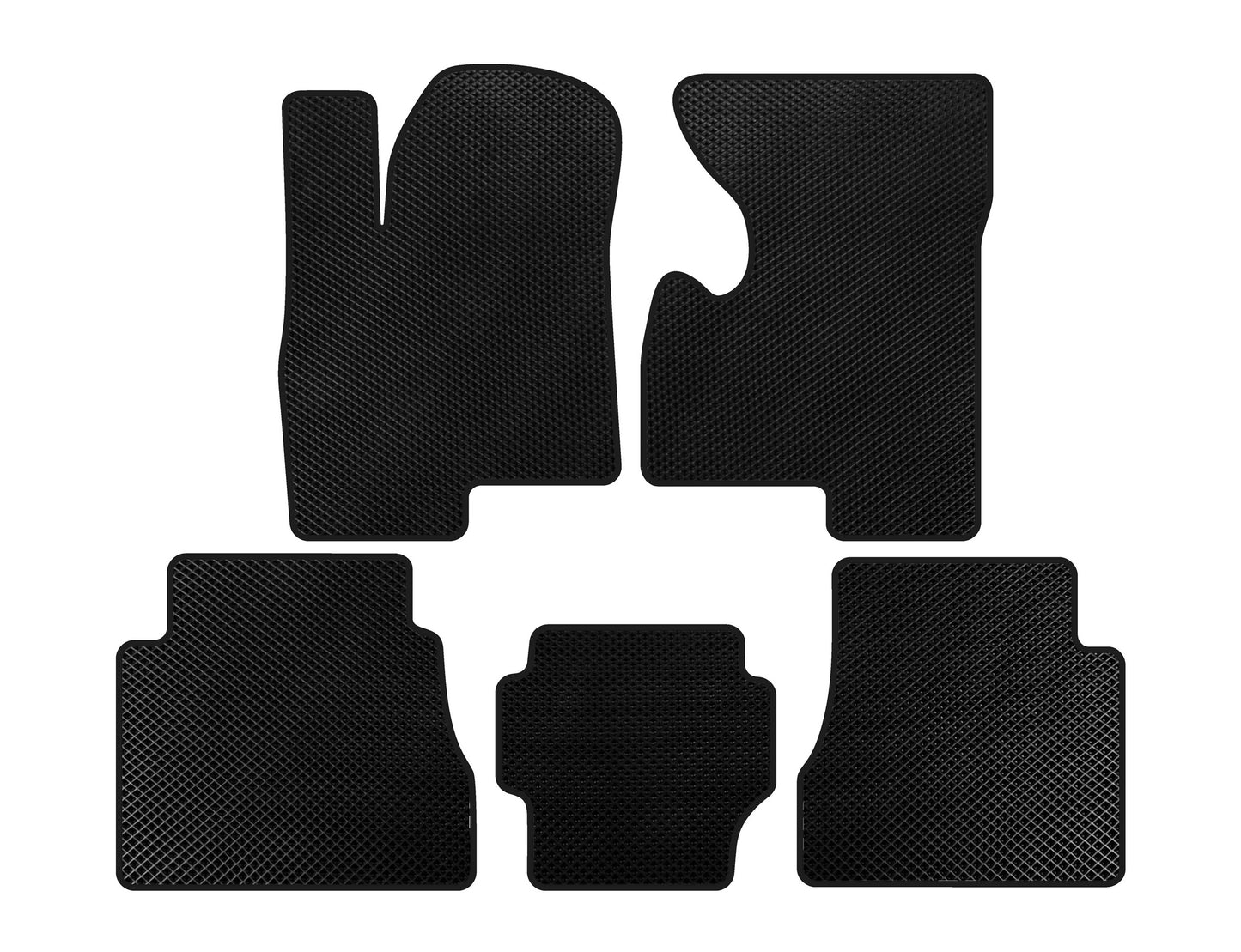 EVA Floor Mats (Black) for Hummer H2 2002-2009 - image 1