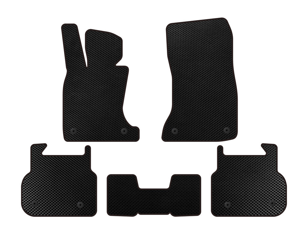 EVA Floor Mats (for F01, Black) for BMW 7 Series F01/F02 2008-2015 - image 1