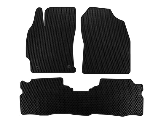 EVA Floor Mats (LB, Hybrid, Black) for Toyota Prius 2015-2022 - image 1