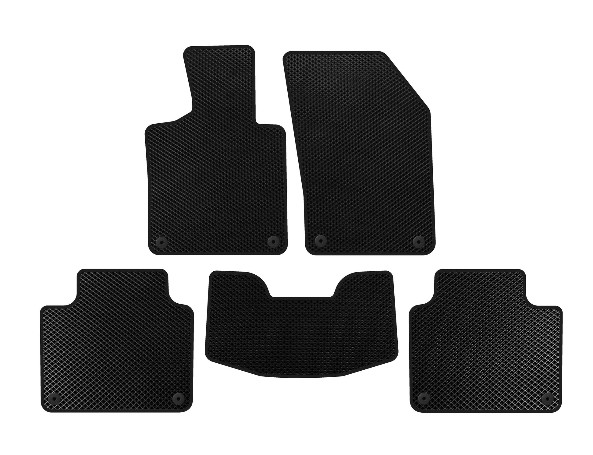 EVA Floor Mats (SW, Black) for Volvo V90 1997-1998 - image 1
