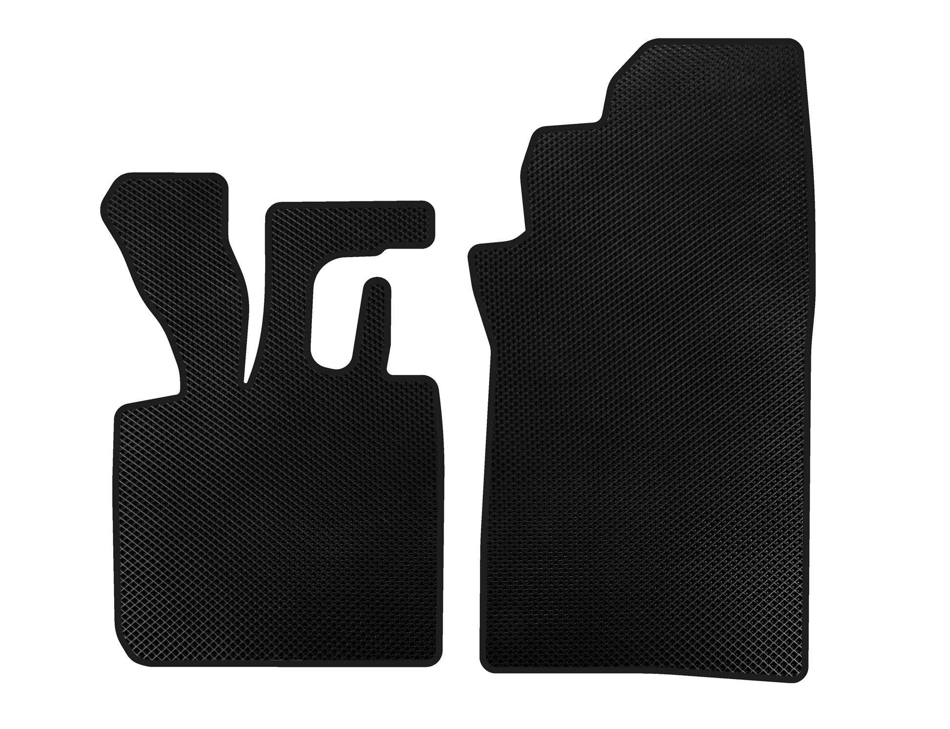 EVA floor mats (1998-2003, Convertible, Black) for Smart 1998-2007 - image 1