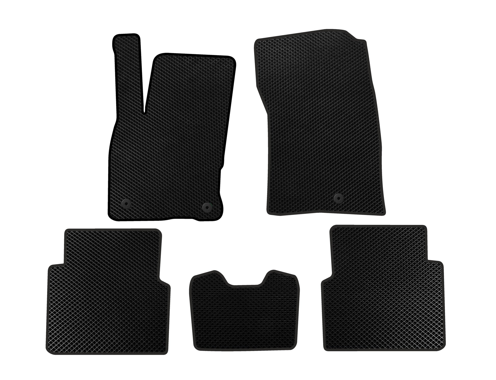 EVA Floor Mats (For Kuga, Black) for Ford Kuga/Escape 2019- - image 1