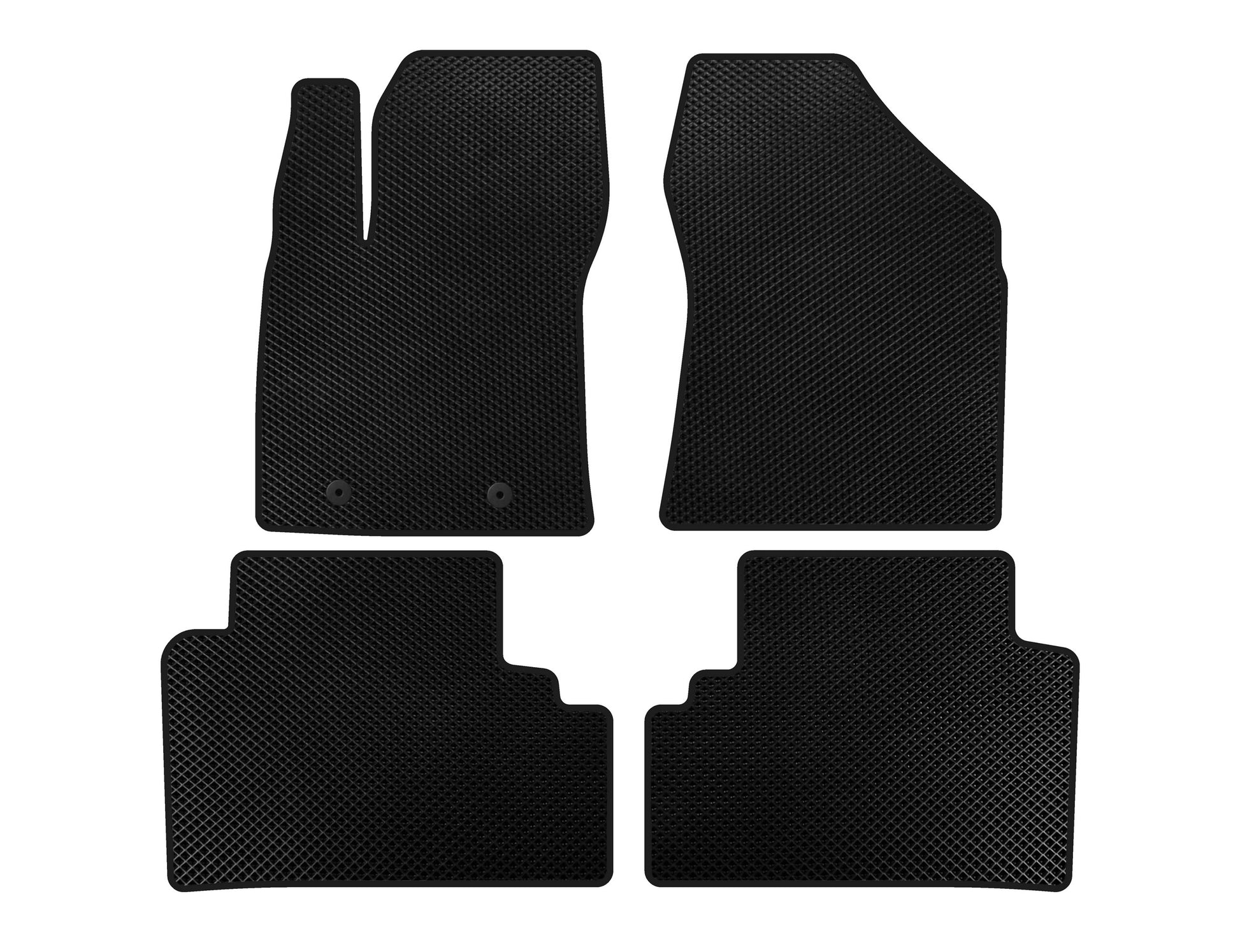 EVA Floor Mats (SD, Black) for Toyota Avensis 2009-2018 - image 1