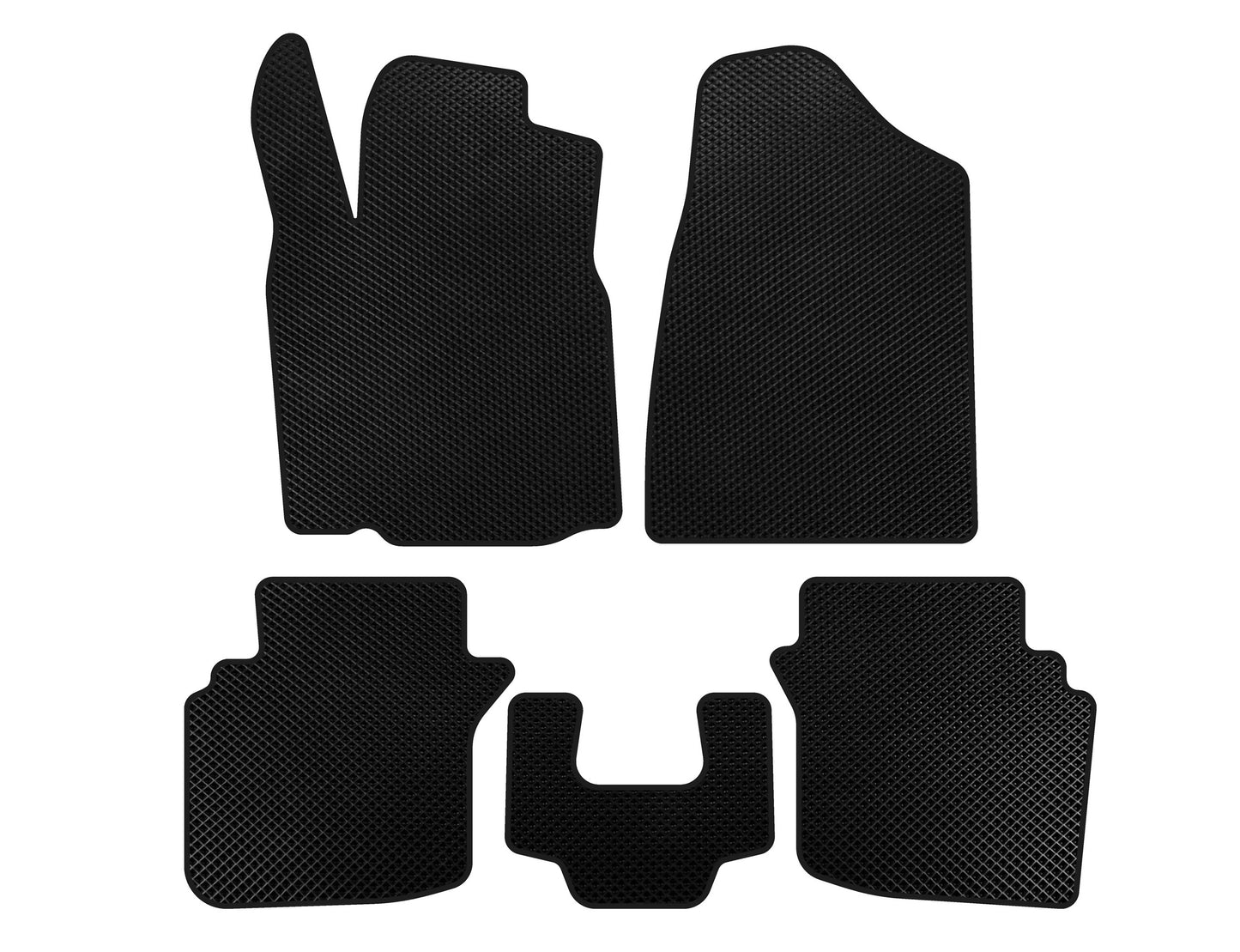 EVA floor mats (2004-2006, Black) for Chrysler Sebring II 2001-2006 - image 1