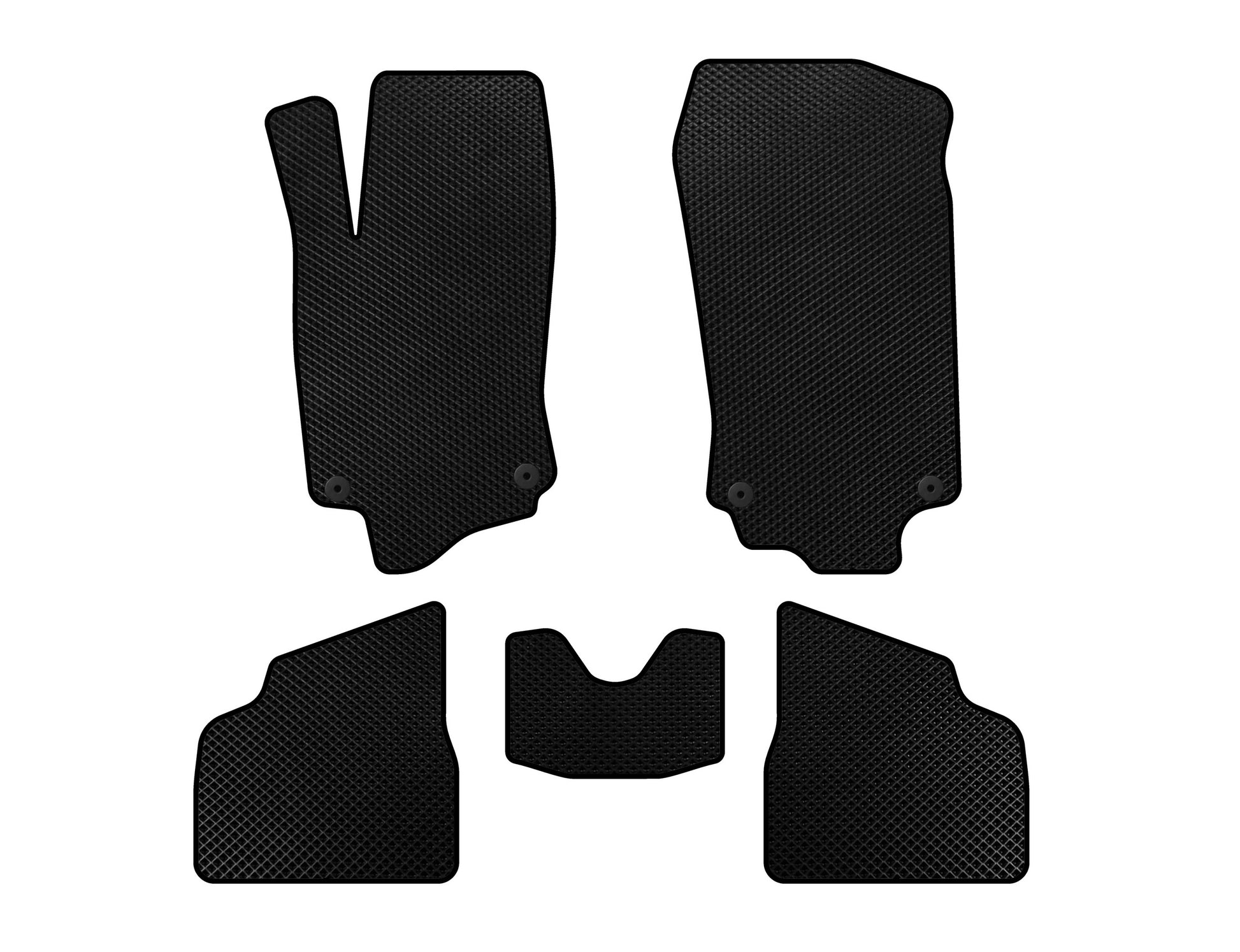 EVA Floor Mats (black) for Opel Corsa C 2000-2006 - image 1