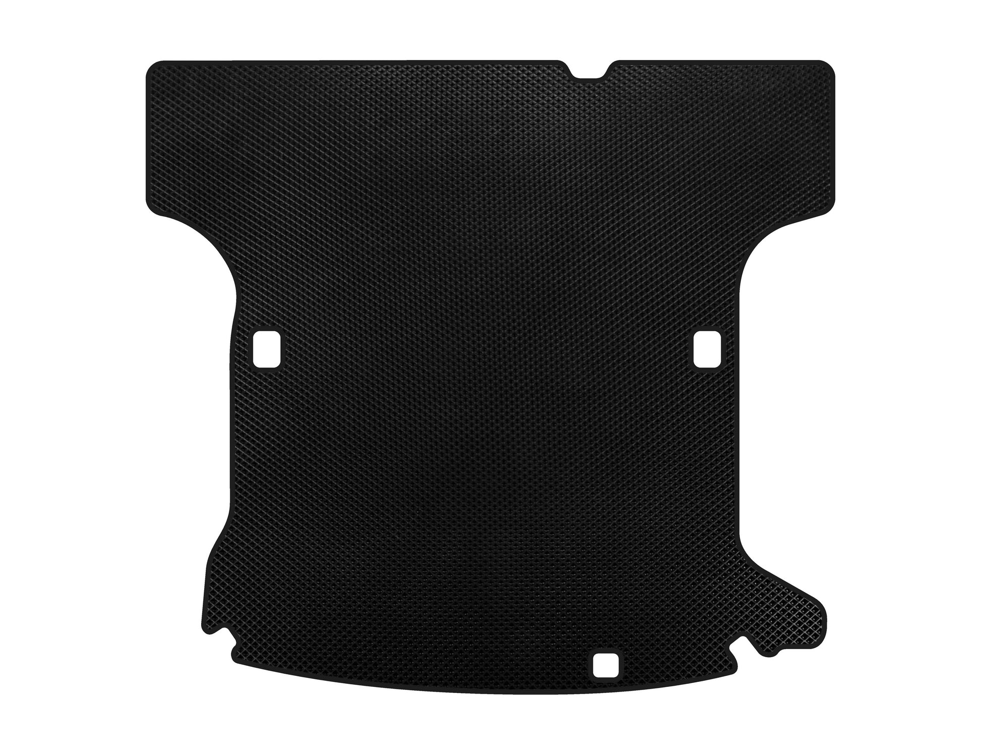Trunk Mat (SW, 5-Seater/Manual, Pre-Facelift, Black) for Dacia Logan I 2005-2008 - image 1