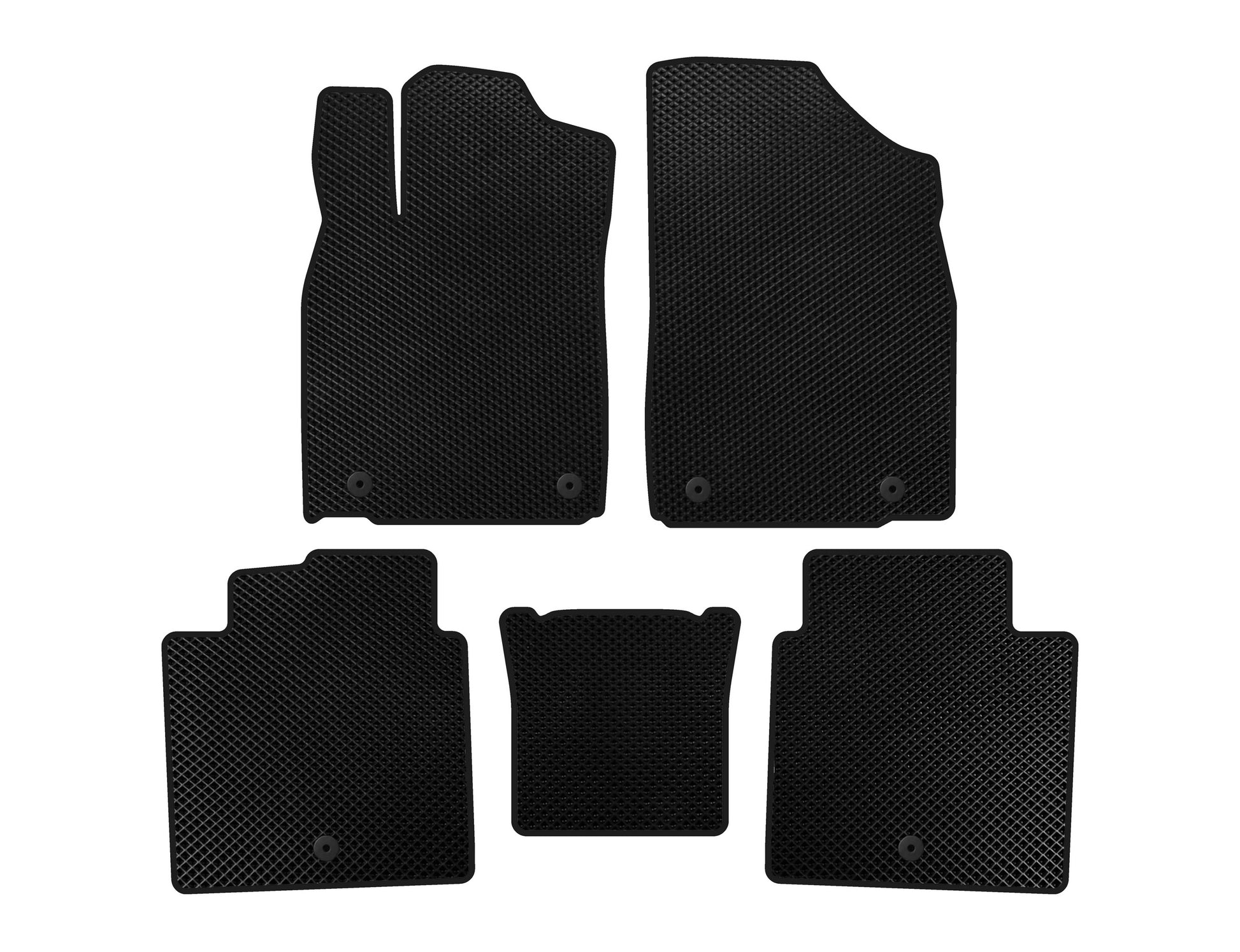 EVA Floor Mats (2012-2015, SD, Black) for Lexus ES 2012-2018 - image 1