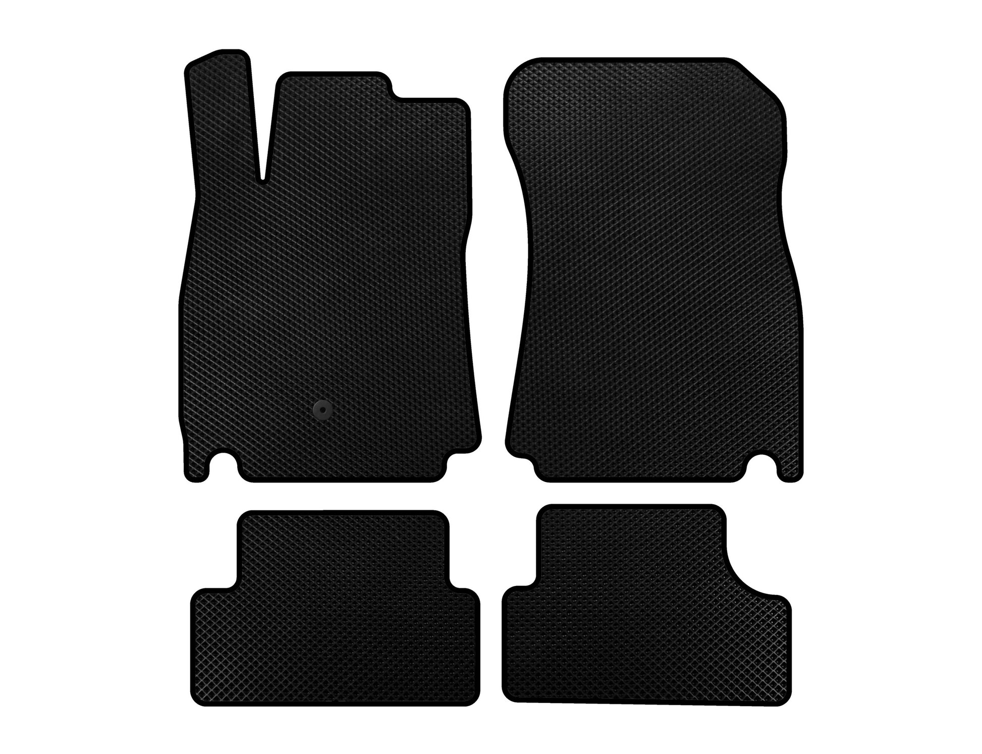 EVA Floor Mats (Coupe, Black) for Mitsubishi Eclipse Cross 2017- - image 1