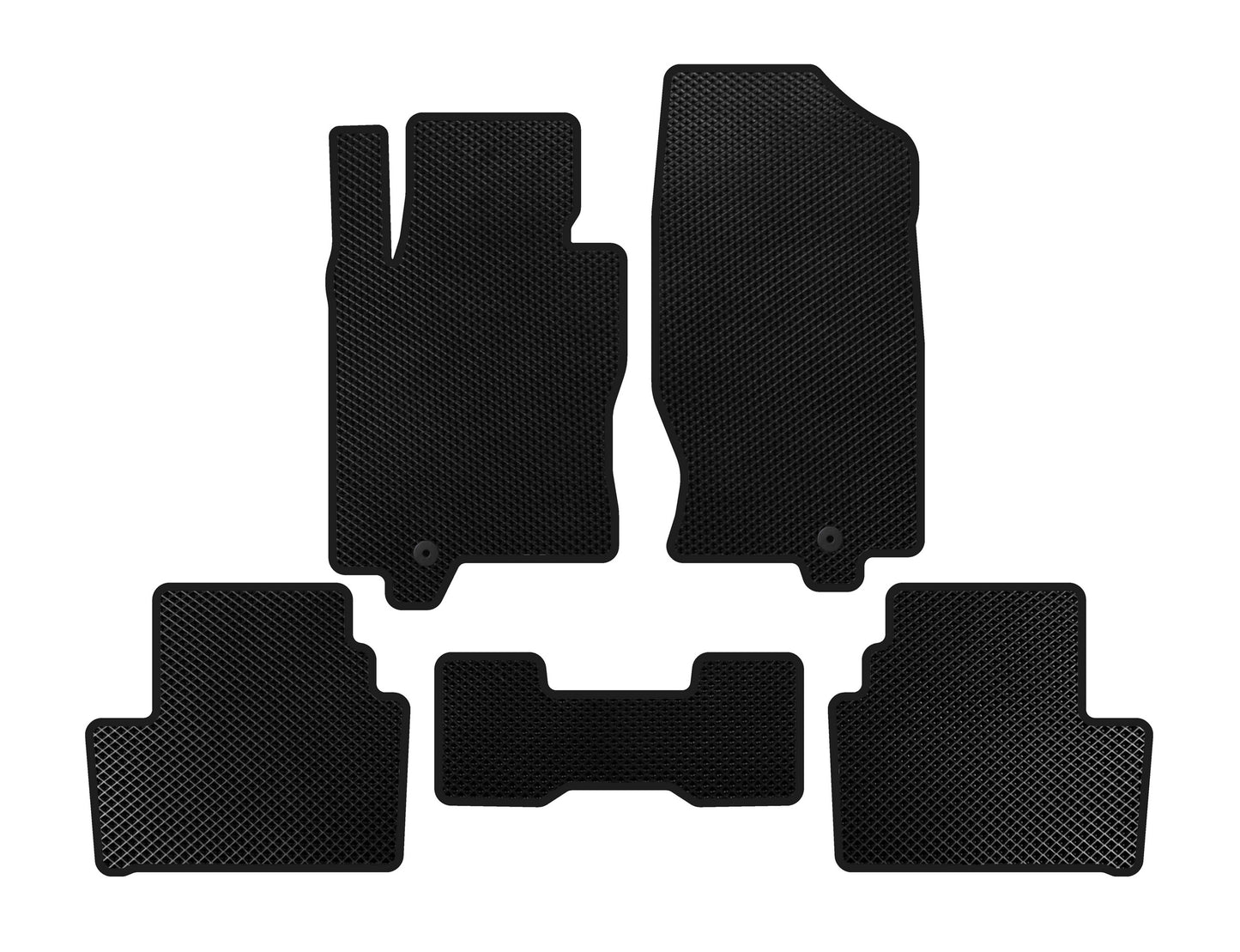 EVA Floor Mats (G35 S, Coupe, Black) for Infiniti G25/G35/37 (V36/CV36) 2006-2015 - image 1