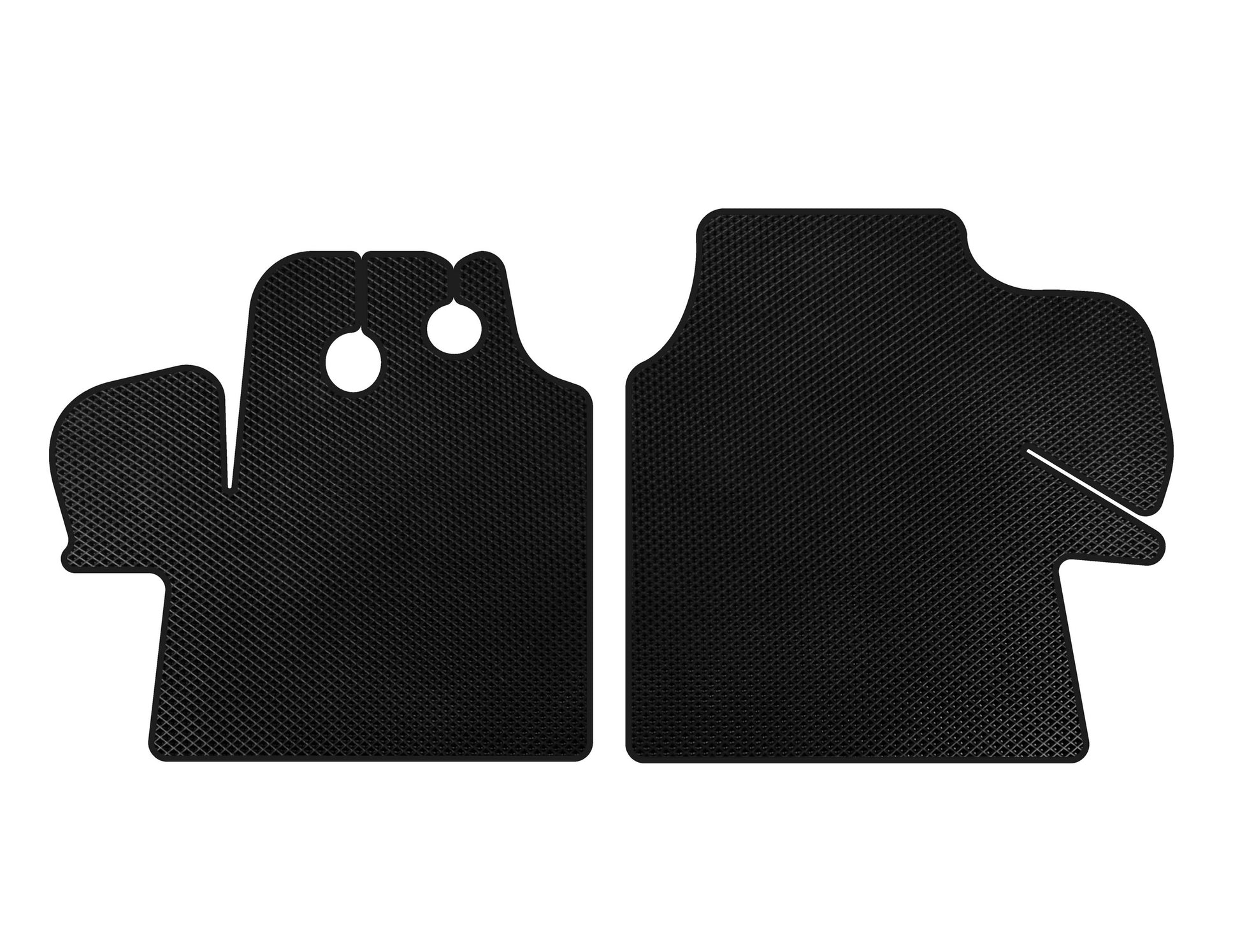 EVA Floor Mats (2002-2006, Black) for Fiat Ducato 1995-2006 - image 1