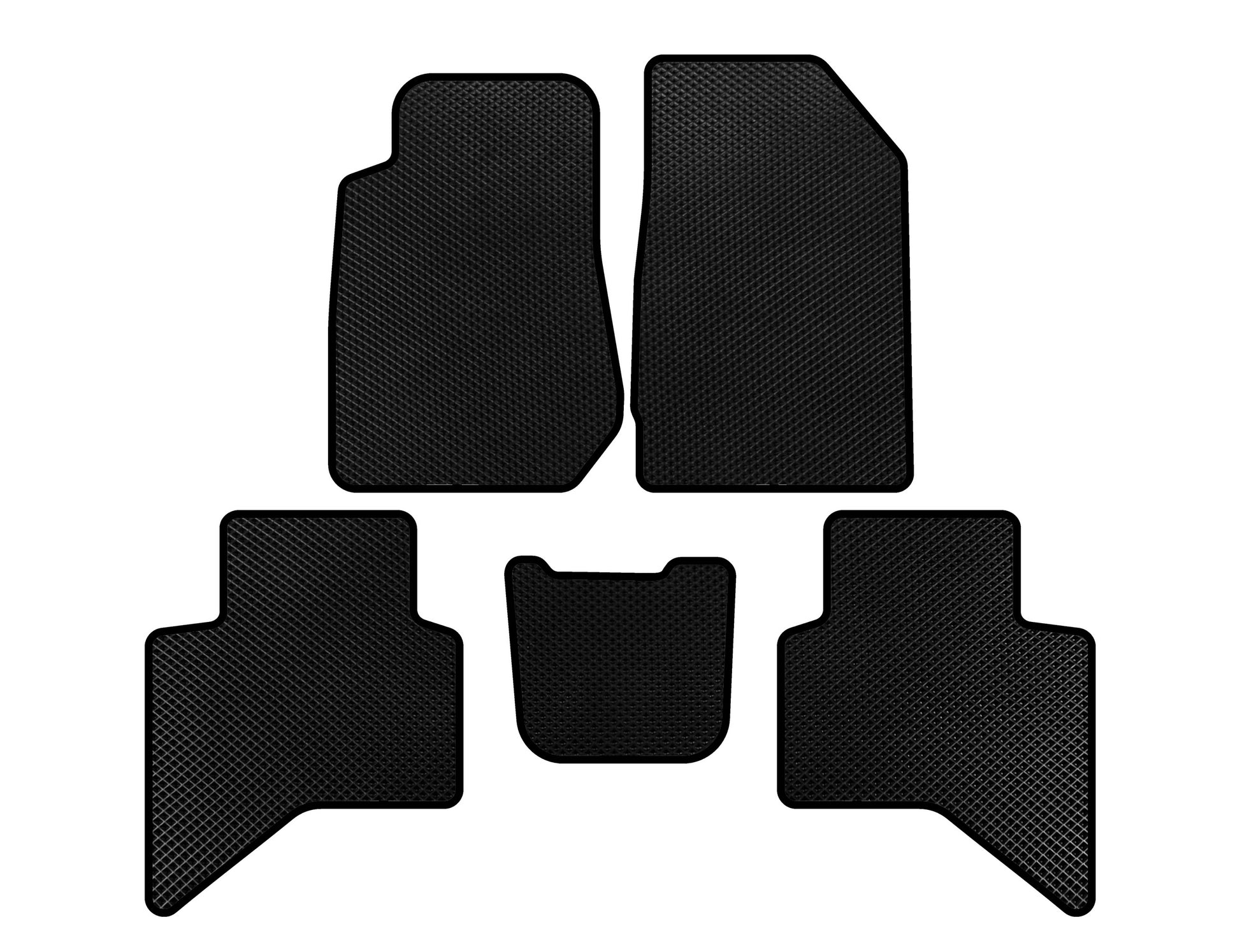 EVA mats (black) for Isuzu D-Max 2019↗ - image 1