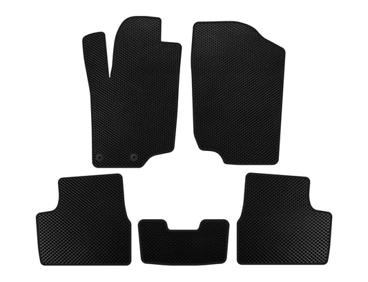 EVA Floor Mats (HB, 5-Door, Black) for Peugeot 207 2006-2014 - image 1