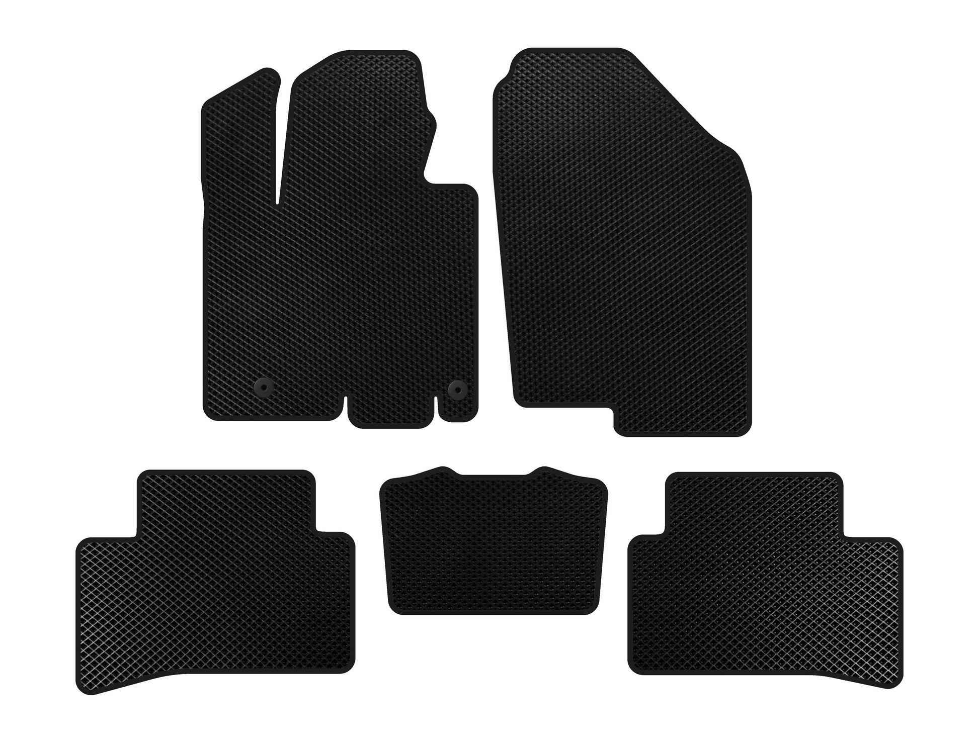 EVA Floor Mats (Black) for Hyundai Tucson NX4 2021- - image 1