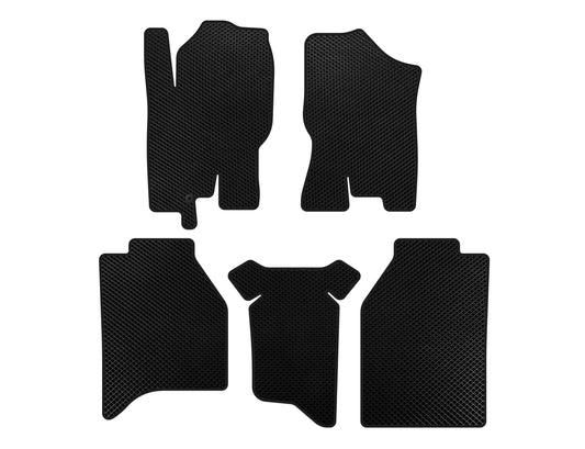 EVA Floor Mats (black) for Nissan Navara 2006-2015 - image 1