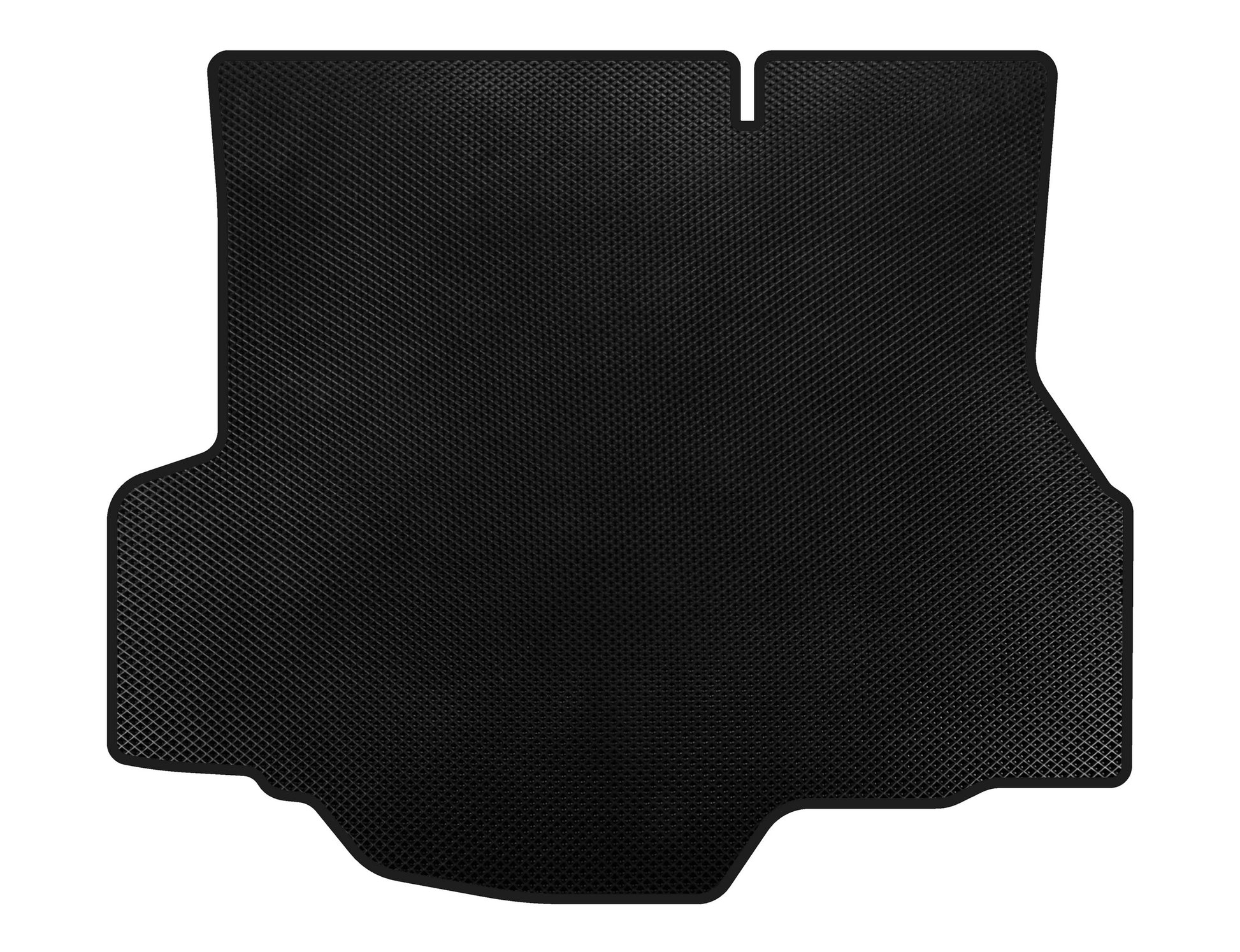 Trunk Mat (2010-2013, SD, Mexico, Black) for Ford Fiesta 2008-2017 - image 1