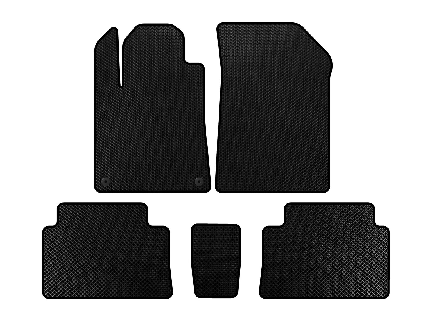 EVA Floor Mats (Black) for Citroen C-5 2001-2008 - image 1