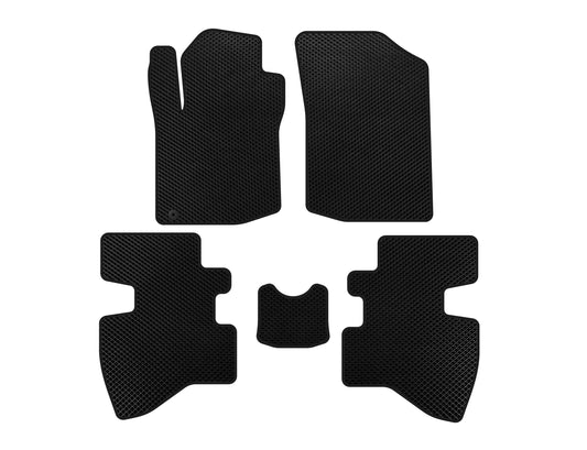EVA Floor Mats (2007-2009, HB, 3-Door, Black) for Toyota Aygo 2007-2014 - image 1