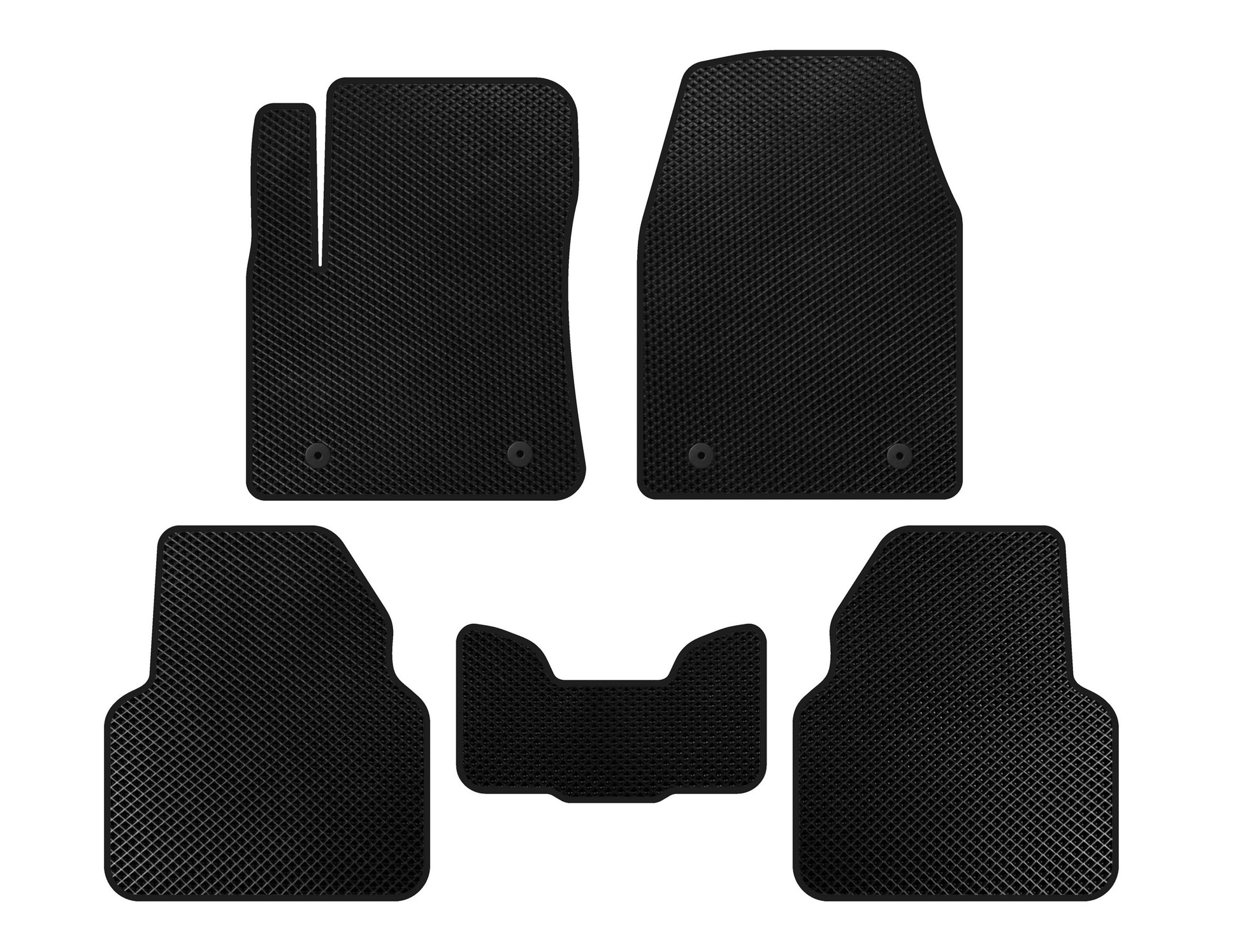 EVA Floor Mats (HB, Black) for MG 6 2010- - image 1