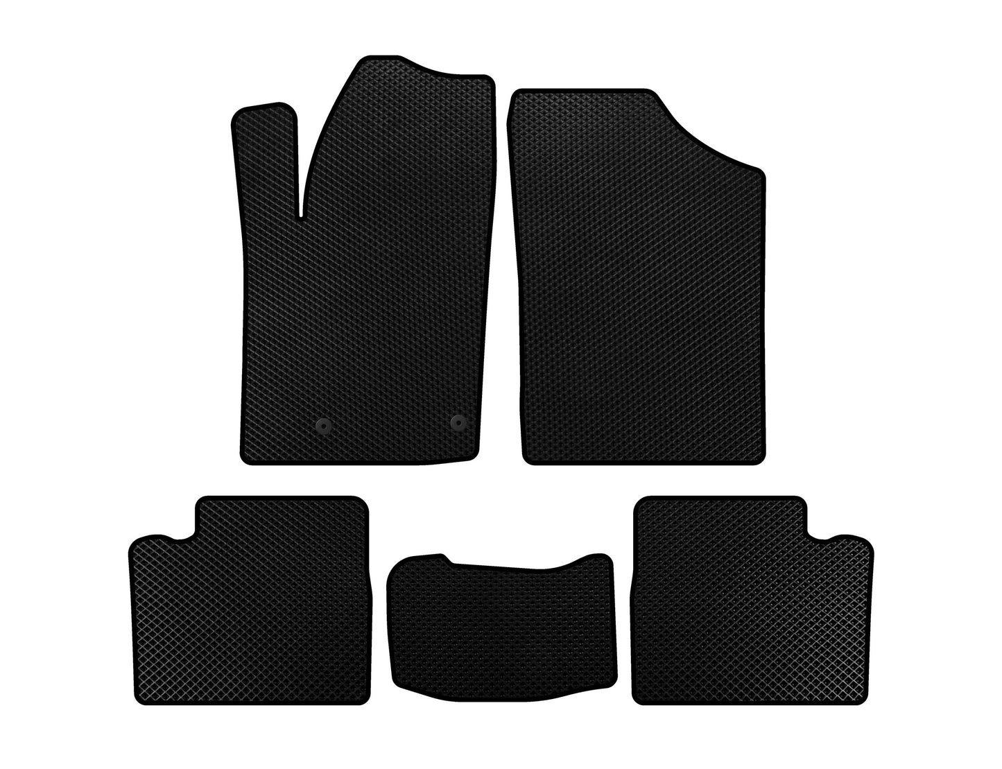 EVA Floor Mats (Black) for Citroen Berlingo 1996-2008 - image 1