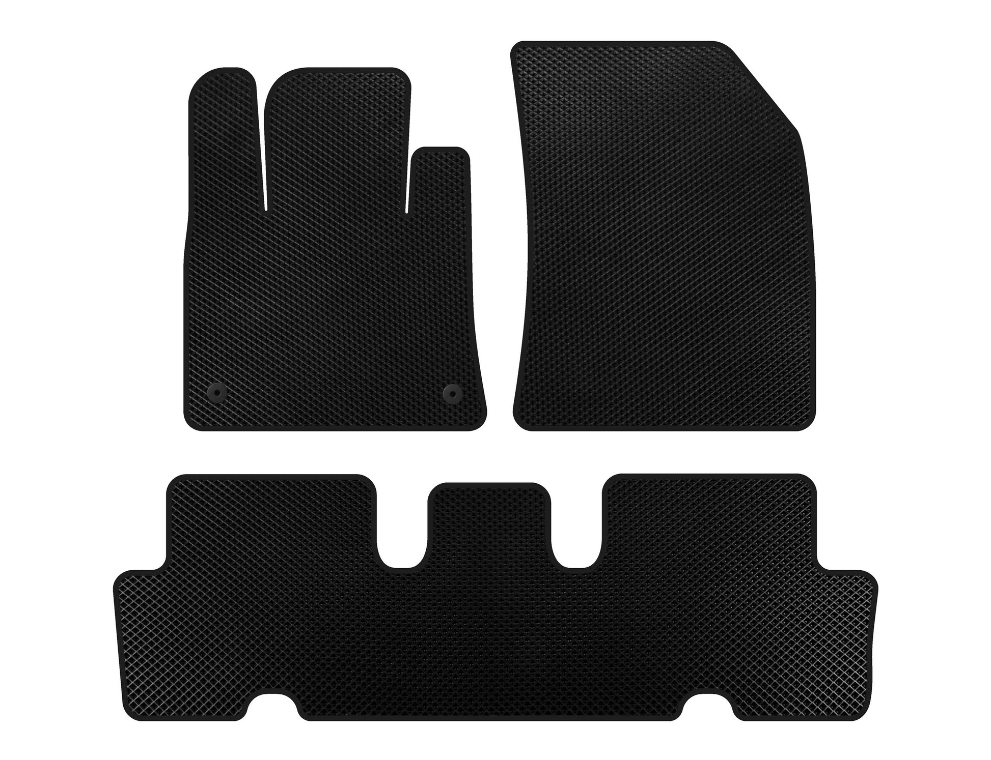 EVA Floor Mats V1 (2 Rows, Black) for Citroen C-4 Picasso 2013-2022 - image 1