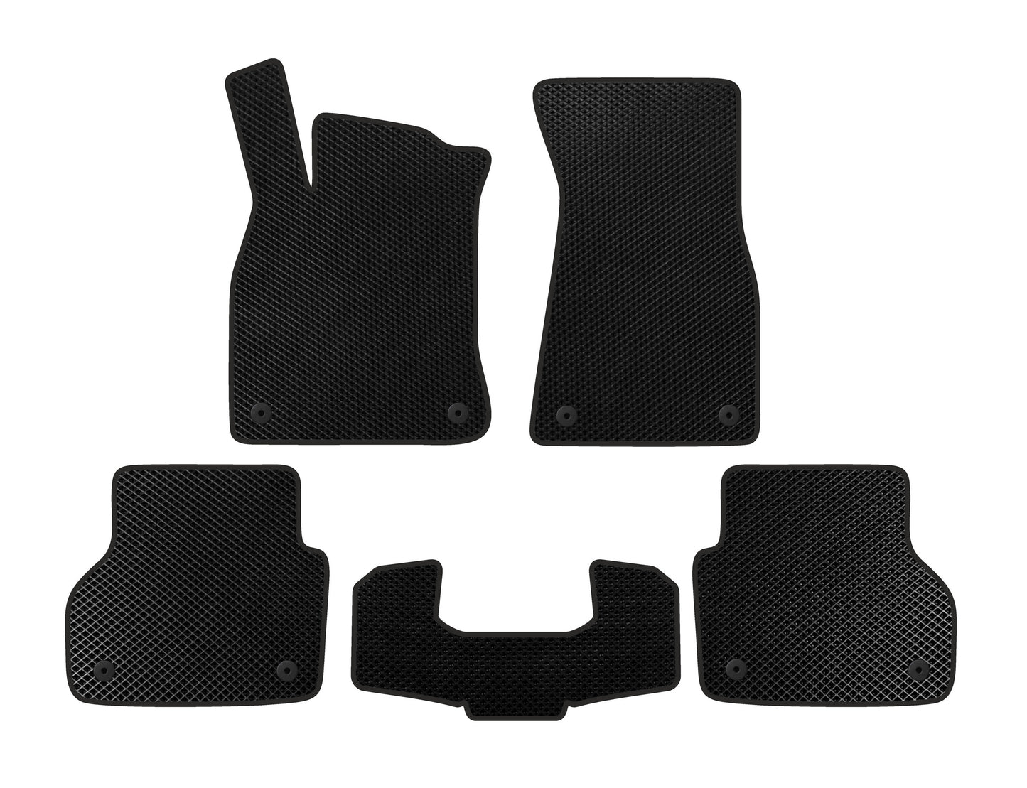 EVA Floor Mats V1 (Black) for Audi A6 C8 2018–2025 - image 1