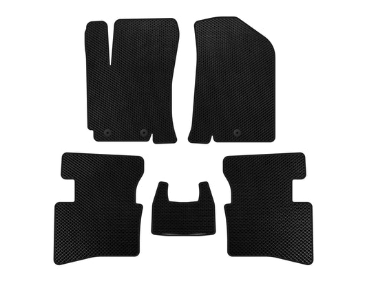 EVA V2 Floor Mats (Black) for Kia Rio 2012-2017 - image 1