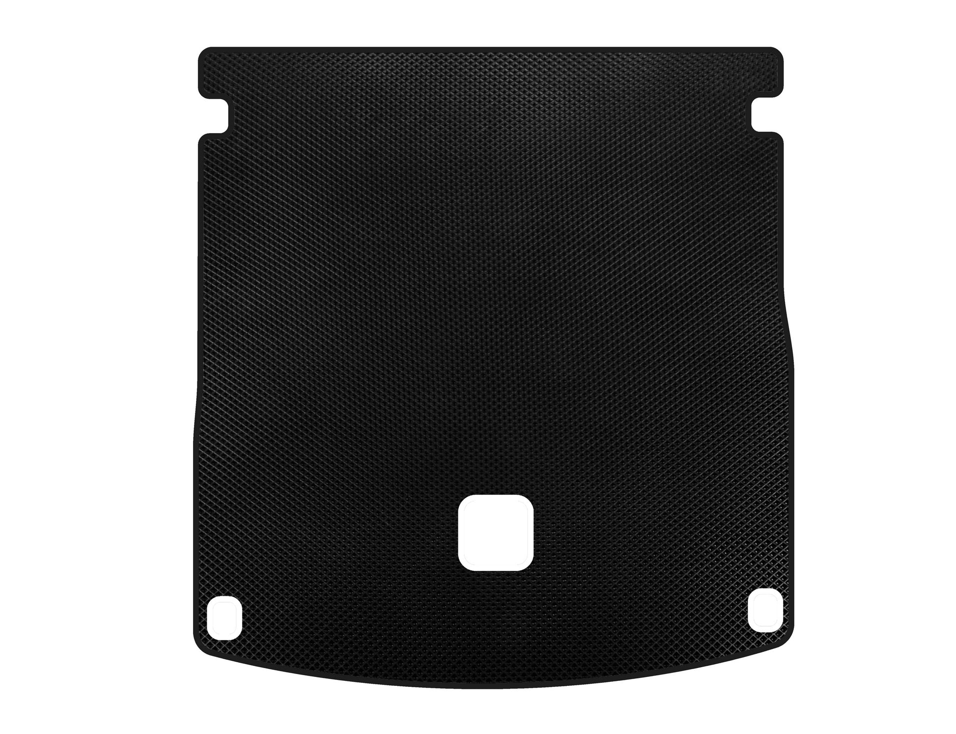 Trunk mat (2011-2015, SW, Black) for Hyundai I-40 - image 1