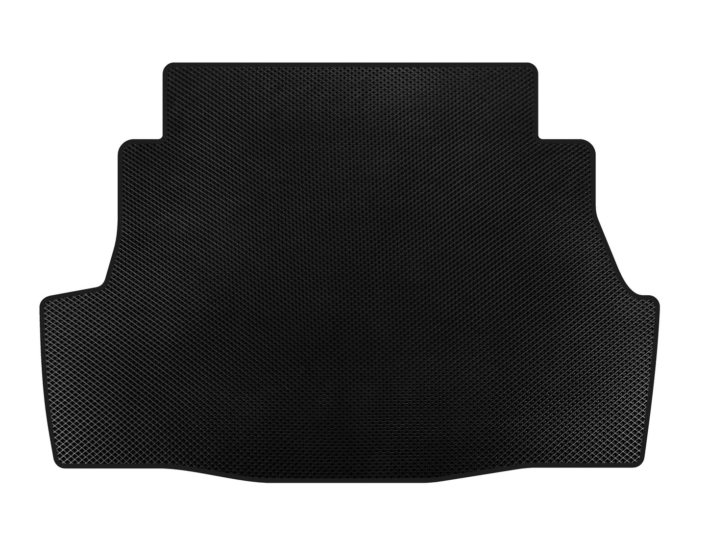 Trunk mat (SD, Black) for Nissan Almera B10 Classic 2006-2012 - image 1