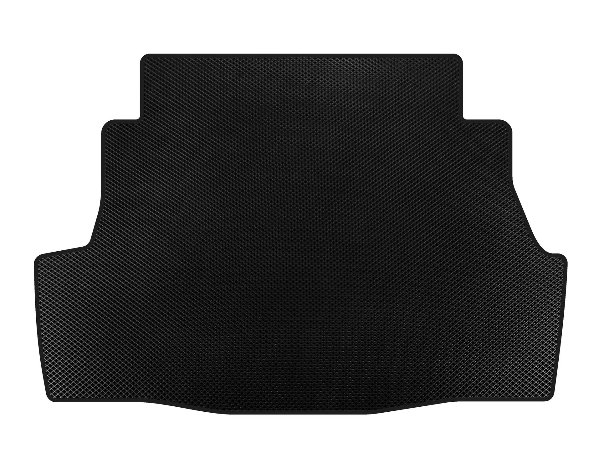 Trunk mat (SD, Black) for Nissan Almera B10 Classic 2006-2012 - image 1