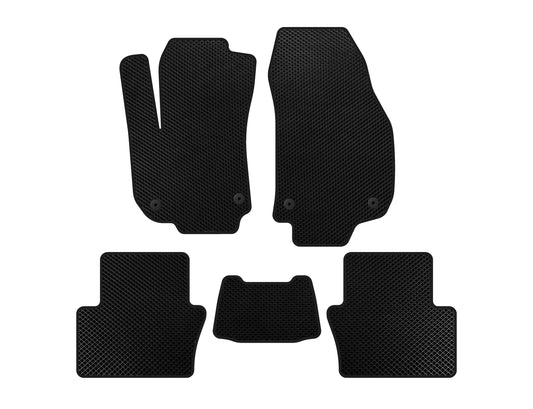 EVA Floor Mats (2 Rows, Black) for Opel Zafira B 2005-2011 - image 1