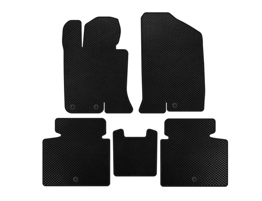 EVA Floor Mats V-2 (SD, Black) for Kia Optima 2010-2016 - image 1
