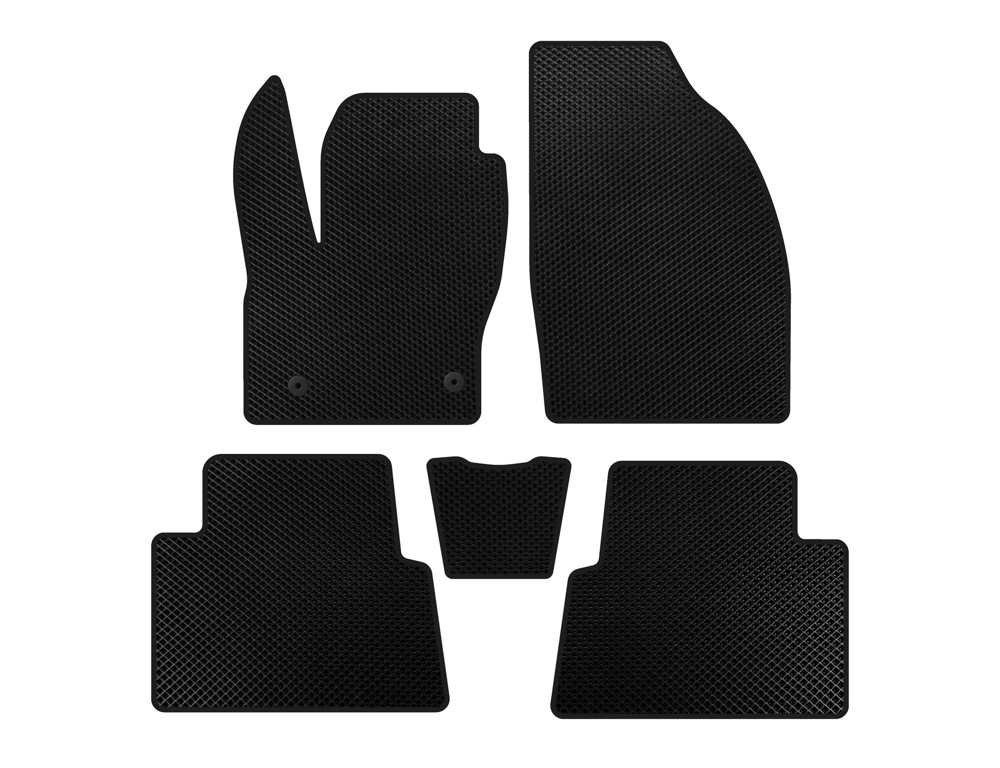 EVA Floor Mats (Black) for Ford Kuga 2008-2013 - image 1