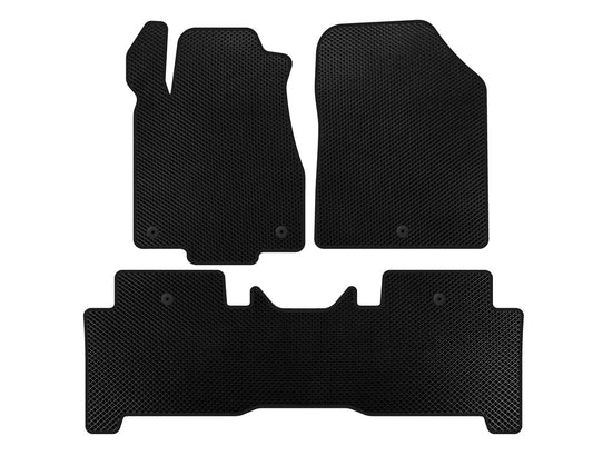 EVA Floor Mats (2 Rows, Black) for Acura MDX 2007-2013 - image 1