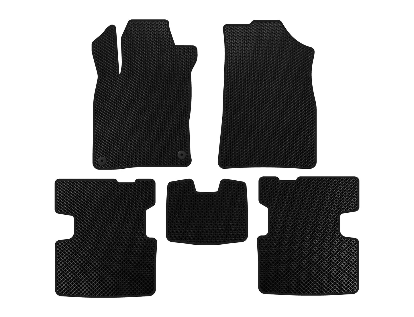 EVA Floor Mats (Black) for Honda Insight III 2018-2022 - image 1