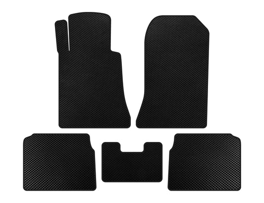 EVA Floor Mats (SD, Black) for Mercedes E-сlass W124 1984-1997 - image 1