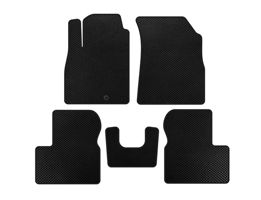 EVA Floor Mats (black) for Nissan Micra K13 2011-2016 - image 1