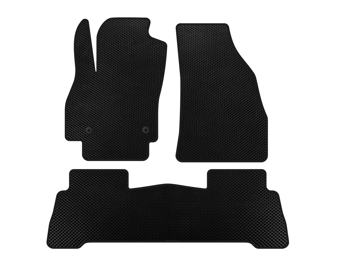 EVA Car Mats (For Fiorino, Black) for Fiat Fiorino/Qubo 2008-2024 - image 1
