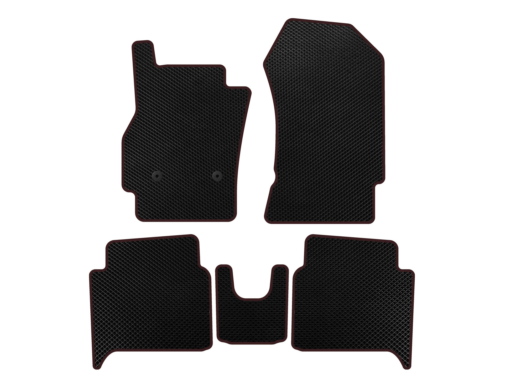 EVA Floor Mats (HB, Black) for Renault Zoe 2012-2019 - image 1