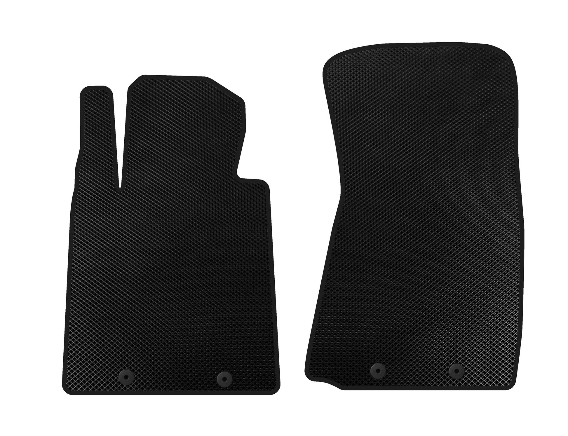 EVA Floor Mats (Coupe, Black) for Nissan 370Z 2008-2021 - image 1