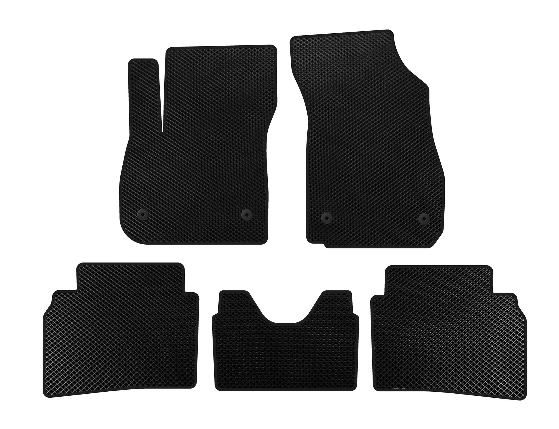 EVA Floor Mats (LB, Black) for Opel Insignia 2017-2022 - image 1
