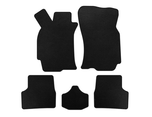 EVA Floor Mats (SD, Black) for Fiat Albea 2002-2012 - image 1