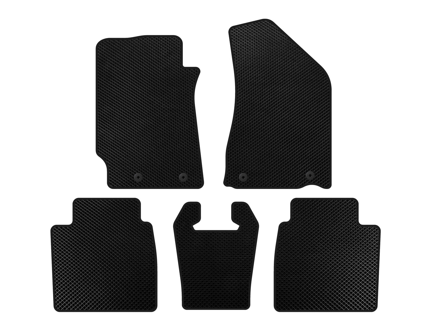EVA Floor Mats (SD, Black) for Geely Emgrand EC8 - image 1